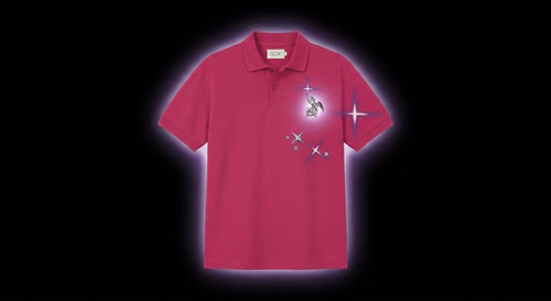 Angel Star Polo - Magenta