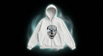Face Mask Zip-Up Hoodie - White 1