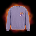 Rainbow Globe Crewneck — Purple 1