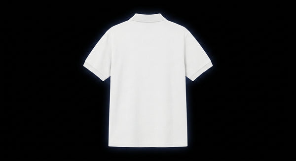 Floral Polo - White — alternate