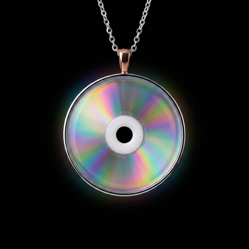 CD Pendant - Iridescent